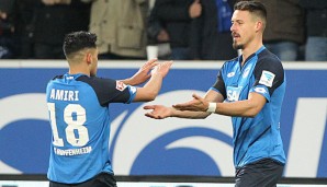 Sandro Wagner möchte bis zum Sommer alles für Hoffenheim geben