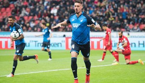 Sandro Wagner erzielte bislang elf Saisontore