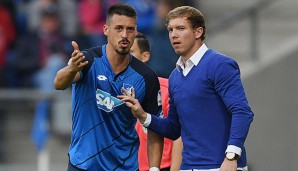 Julian Nagelsmann kann sich einen Transfer von Sandro Wagner zum FC Bayern nicht vorstellen