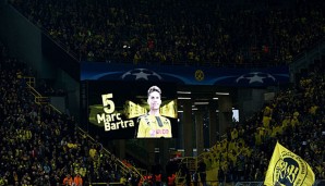 Marc Bartra wurde vor dem CL-Spiel verletzt