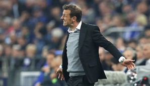 Markus Weinzierl ist beklagt Schalkes fehlende Power in der Offensive