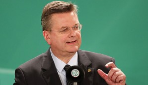 Reinhard Grindel kann die Kritik von Theo Zwanziger nur schwer nachvollziehen