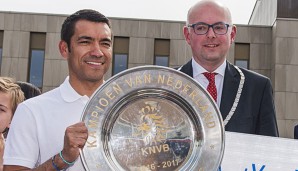 Giovanni van Bronckhorst führte Feyenoord Rotterdam zur Meisterschaft