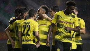 Borussia Dortmund spielte gut gegen den AC Milan