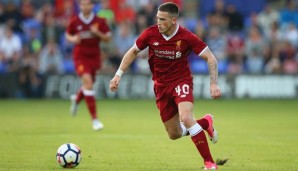 Liverpools Ryan Kent steht wohl auf der Liste von Hannover 96