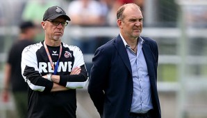 Jörg Schmadtke und Peter Stöger müssen ohne Modeste auskommen