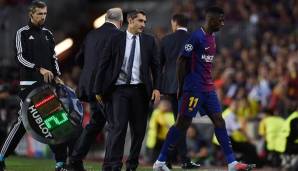 Ousmane Dembele wird dem FC Barcelona für die nächsten Monate fehlen