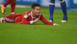 James Rodriguez ist vom FC Bayern für zwei Jahre von Real Madrid ausgeliehen