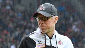 Peter Stöger und der 1. FC Köln stehen aktuell auf dem letzten Tabellenplatz