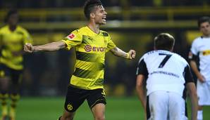 Julian Weigl erzielte bei seinem Startelf-Comeback für den BVB sein erstes Bundesligator