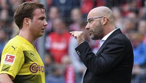 Peter Bosz kann am Samstag gegen Hannover 96 auf Mario Götze zurückgreifen