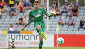 Jonathan Klinsmann im Tor der Hertha