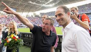 Oliver Mintzlaff und Ralf Rangnick sind die Macher von RB Leipzig