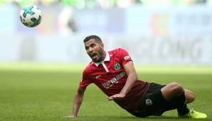 14. Jonathas (Hannover 96): Setzt seinen 1,90 Meter großen Körper gut ein und verteilt die abgeschirmten Bälle an seine Mitspieler. Außerdem extrem treffsicher, bringt 75 Prozent seiner Schüsse aufs Tor