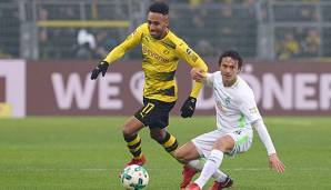 Pierre-Emerick Aubameyang traf bereits 97 Mal in der Bundesliga