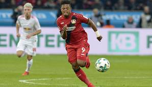 Leon Bailey spielt bei Bayer Leverkusen