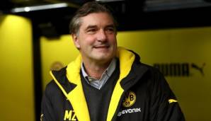 Michael Zorc von Borussia Dortmund will die Offensive im Winter nicht verstärken