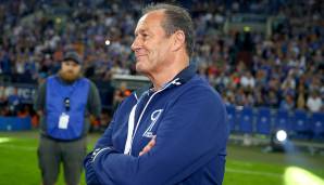 Huub Stevens auf Schalke