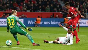 BESTER FELDSPIELER DER HINRUNDE - Platz 2: Leon Bailey (Bayer Leverkusen) - 11,4 Prozent