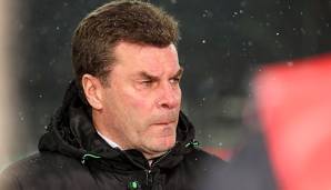 Dieter Hecking trainiert aktuell Borussia Mönchengladbach.