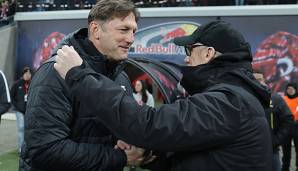 Ralph Hasenhüttl steht bis Juni 2019 bei RB Leipzig unter Vertrag.