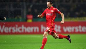 Steven Skrzybski geht in der zwiten Liga für Union Berlin auf Torejagd.