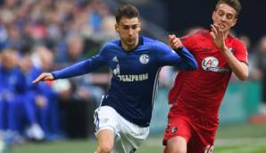 Leon Goretzka in action beim Schalker 2:0-Sieg am Samstag gegen Freiburg.