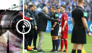 Christian Streich wurde auf Schalke auf die Tribüne verwiesen.