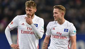 Aaron Hunt und Lewis Holtby sollen beim HSV bleiben.