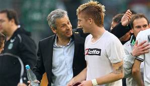 Marco Reus und Lucien Favre kennen sich bereits aus der gemeinsamen Zeit bei Gladbach.