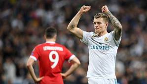 Toni Kroos von Real Madrid ist Deutschlands Fußballer des Jahres 2017/2018.