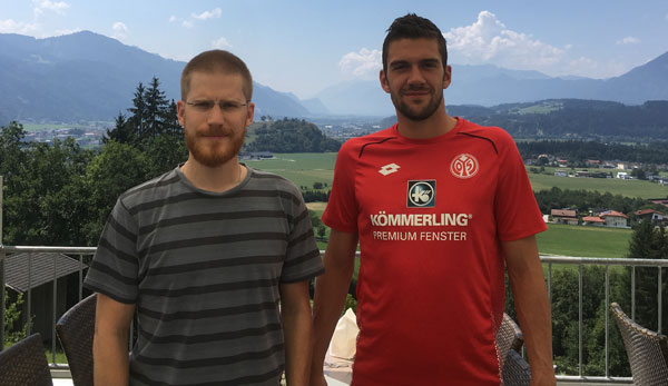 SPOX-Redakteur Jochen Tittmar traf Stefan Bell im Mainzer Trainingslager in Österreich.