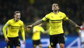 Paco Alcacer von Borussia Dortmund ist aktuell vom FC Barcelona ausgeliehen.