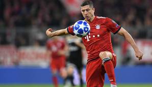 Robert Lewandowski stürmt für den FC Bayern München.