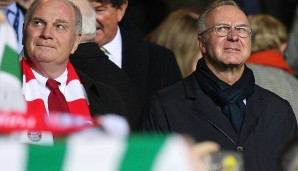 FC Bayern, Pressekonferenz, Rummenigge, Hoeneß