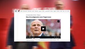 "Die Würde ist unantastbar", mahnte Rummenigge. Eine schwierige Doppelmoral, findet auch die "SZ" und vermutet ganz eigene Gesetze im Bayern-Lager.