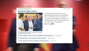 Der "kicker" betitelt seinen Kommentar gewohnt präzise und nüchtern: "Souverän geht anders."