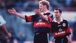 Stefan Effenberg (FC Bayern München): Denn nicht nur in Gladbach sagt er ein zweites Mal "Hallo", auch zum FCB kehrt er nochmals zurück. 1998 bis 2002 ist er für den Rekordmeister aktiv - Champions-League-Titel 2001 inklusive.