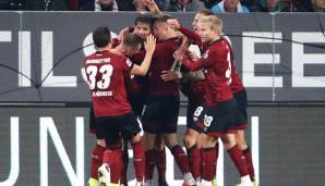 Der 1. FC Nürnberg trifft auf Bayer 04 Leverkusen.