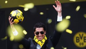 Nuri Sahin wurde in Dortmund mit Sprechchören verabschiedet.