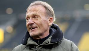 Hat gut Lachen: Hans-Joachim Watzke und der BVB grüßen derzeit von der Tabellenspitze.