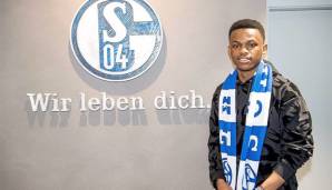 Rabbi Matondo wurde am Mittwoch auf Schalke offiziell vorgestellt.