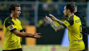 Mario Götze und Paco Alcacer sind zurück im Training.