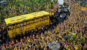 Der BVB hofft darauf, am Samstag Deutscher Meister zu werden.