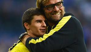 Bei Borussia Dortmund spielte Jonas Hofmann unter Trainer Jürgen Klopp.