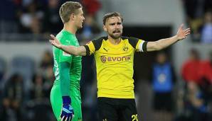 BVB-Profi Marcel Schmelzer beim Spiel gegen Los Angeles auf der letzten USA-Reise des BVB.