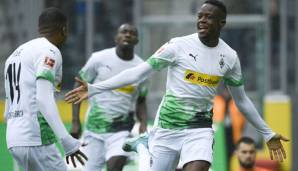 Denis Zakaria eröffnete den Torreigen in Gladbach.