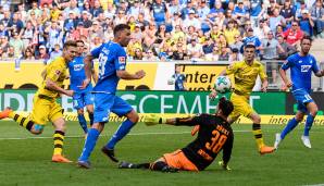 12. Mai 2018: Der BVB verliert am 34. Spieltag mit 1:3 in Hoffenheim und qualifiziert sich nur dank des besseren Torverhältnisses für die Champions League. Das glückliche Ende einer Chaos-Saison mit zwei Trainern, wenig Glanz und viel Unsicherheit.