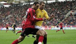 11. Platz: Dimitar Berbatov (Bayer Leverkusen) - 4 Scorerpunkte. 3 Tore und 1 Assist beim 5:1 gegen den 1. FC Kaiserslautern am 01.04.2006.