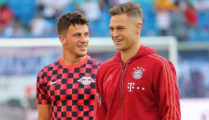 Bis heute eng miteinander befreundet: Joshua Kimmich (r.) und Diego Demme.